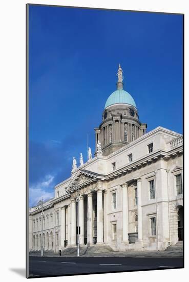 Facade of Customs House-null-Mounted Giclee Print