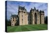 Facade of Fyvie Castle, Aberdeenshire, Scotland, 13th-19th Century-null-Stretched Canvas