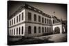 Facade of Haunted Diplomat Hotel, Baguio City, Luzon, Philippines-null-Stretched Canvas