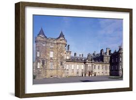 Facade of Holyroodhouse Palace, 1671-1679-William Bruce-Framed Giclee Print