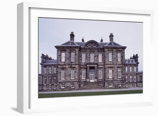Facade of Hopetoun House-William Bruce-Framed Giclee Print