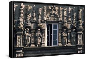 Facade of Hostel of Catholic Monarchs-Enrique Egas the Younger-Framed Stretched Canvas