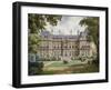 Facade of Hotel De Marigny Overlooking Gardens-null-Framed Giclee Print