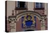 Facade of Jindrichuv Hradec's Old Town Hall, Bohemia, Detail, Czech Republic-null-Stretched Canvas