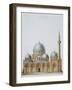 Facade of Kahrije Dzamissi, the Church of the Saviour, from "Church Architecture of Constantinople"-D. Pulgher-Framed Giclee Print