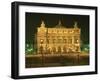 Facade of L'Opera De Paris, Illuminated at Night, Paris, France, Europe-Rainford Roy-Framed Photographic Print