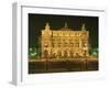 Facade of L'Opera De Paris, Illuminated at Night, Paris, France, Europe-Rainford Roy-Framed Photographic Print