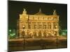 Facade of L'Opera De Paris, Illuminated at Night, Paris, France, Europe-Rainford Roy-Mounted Photographic Print