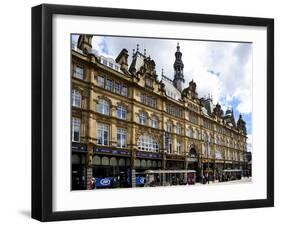 Facade of Leeds Markets, Leeds, West Yorkshire, England, Uk-Peter Richardson-Framed Photographic Print