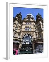 Facade of Leeds Markets, Leeds, West Yorkshire, England, Uk-Peter Richardson-Framed Photographic Print