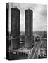 Facade of Marina City Towers-Philip Gendreau-Stretched Canvas