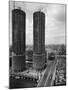 Facade of Marina City Towers-Philip Gendreau-Mounted Photographic Print