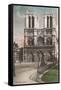 Facade of Notre Dame Cathedral-null-Framed Stretched Canvas