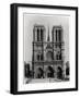 Facade of Notre-Dame, Paris, Late 19th Century-Adolphe Giraudon-Framed Giclee Print