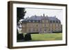 Facade of Pange Castle-null-Framed Giclee Print