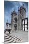 Facade of Porto Cathedral-null-Mounted Giclee Print