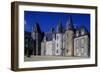 Facade of Rocher Castle-null-Framed Giclee Print