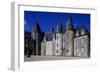 Facade of Rocher Castle-null-Framed Giclee Print