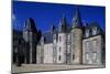 Facade of Rocher Castle-null-Mounted Giclee Print