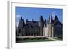 Facade of Rocher Castle-null-Framed Giclee Print