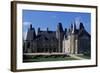 Facade of Rocher Castle-null-Framed Giclee Print