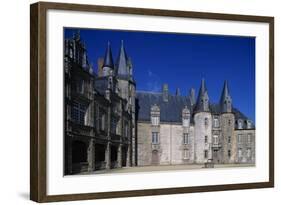 Facade of Rocher Castle-null-Framed Giclee Print