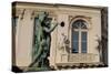 Facade of Royal Museum of Fine Arts, Brussels, Detail, Belgium-null-Stretched Canvas