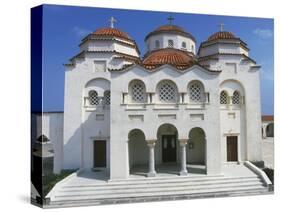 Facade of St Nicholas Orthodox Church-null-Stretched Canvas