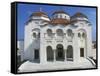 Facade of St Nicholas Orthodox Church-null-Framed Stretched Canvas