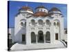 Facade of St Nicholas Orthodox Church-null-Stretched Canvas