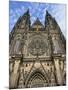 Facade of St. Vitus Cathedral, Prague, Czech Republic, Europe-Thorne Julia-Mounted Photographic Print