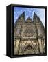 Facade of St. Vitus Cathedral, Prague, Czech Republic, Europe-Thorne Julia-Framed Stretched Canvas