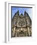 Facade of St. Vitus Cathedral, Prague, Czech Republic, Europe-Thorne Julia-Framed Photographic Print