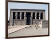 Facade of Temple of Hathor, Dendera, Ptolemaic Period-null-Framed Giclee Print