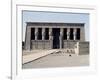 Facade of Temple of Hathor, Dendera, Ptolemaic Period-null-Framed Giclee Print