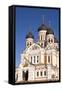 Facade of the Alexander Nevsky Church, Tallinn, Estonia, Europe-Doug Pearson-Framed Stretched Canvas