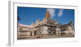 Facade of the Ananda Phaya temple, Bagan, Mandalay Region, Myanmar-null-Framed Photographic Print