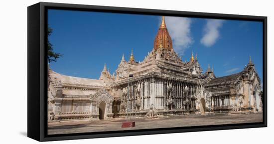Facade of the Ananda Phaya temple, Bagan, Mandalay Region, Myanmar-null-Framed Stretched Canvas