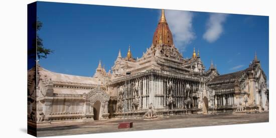 Facade of the Ananda Phaya temple, Bagan, Mandalay Region, Myanmar-null-Stretched Canvas
