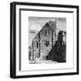 Façade of the Ancient Church of the Abbey of Sainte-Geneviève, Paris, France ,1849-null-Framed Giclee Print