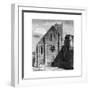 Façade of the Ancient Church of the Abbey of Sainte-Geneviève, Paris, France ,1849-null-Framed Giclee Print