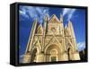 Facade of the Cathedral, Orvieto, Umbria, Italy, Europe-Tomlinson Ruth-Framed Stretched Canvas