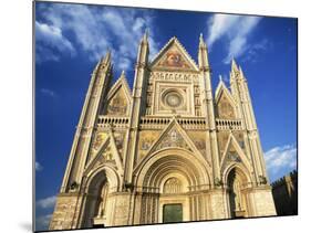 Facade of the Cathedral, Orvieto, Umbria, Italy, Europe-Tomlinson Ruth-Mounted Photographic Print