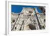 Facade of the Cathedral Santa Maria Del Fiore, Florence (Firenze), Tuscany, Italy, Europe-Nico Tondini-Framed Photographic Print