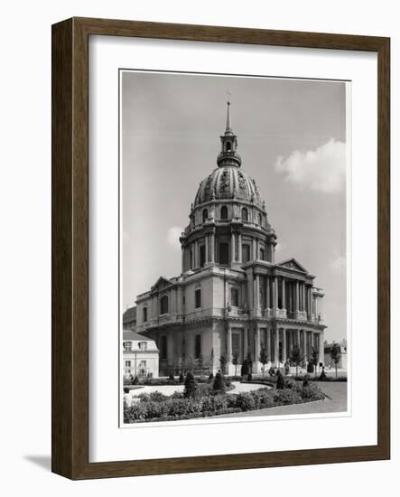 Facade of the Church of St. Louis, Dome Des Invalides, 1679-1706-Jules Hardouin Mansart-Framed Giclee Print