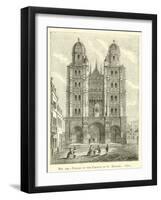 Facade of the Church of St Michael, Dijon-null-Framed Giclee Print