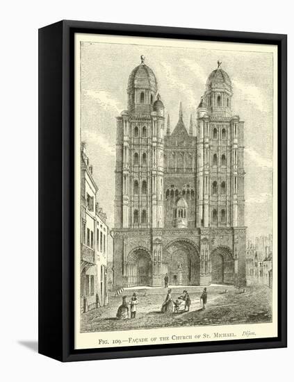 Facade of the Church of St Michael, Dijon-null-Framed Stretched Canvas