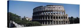 Facade of the Colosseum, Rome, Italy-null-Stretched Canvas