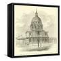 Facade of the Dome of the Invalides, Paris-null-Framed Stretched Canvas