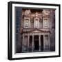 Facade of the Ed-Deir Temple in Petra-null-Framed Photographic Print